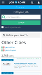 Mobile Screenshot of jobinrome.com